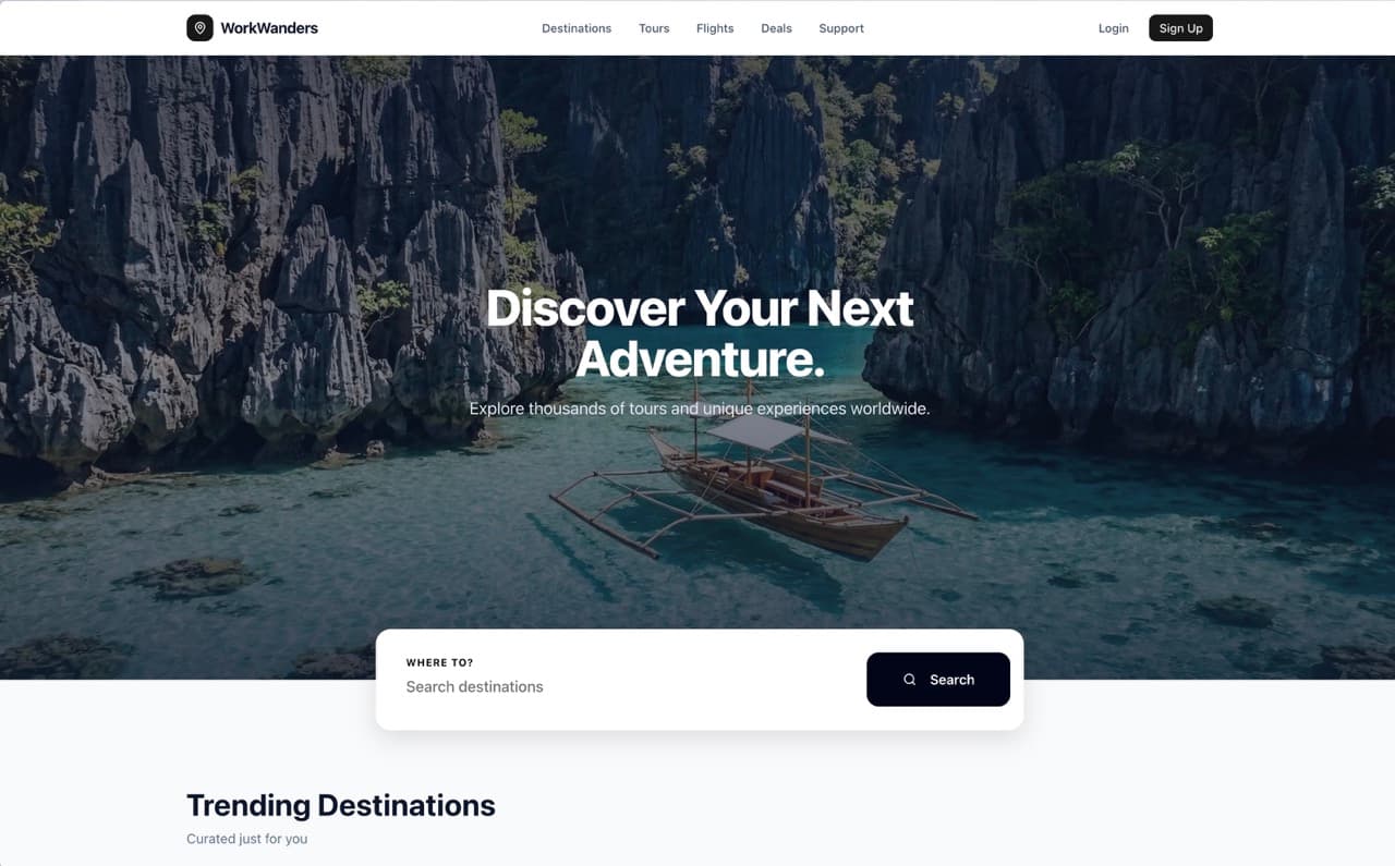 Work Wanders project preview